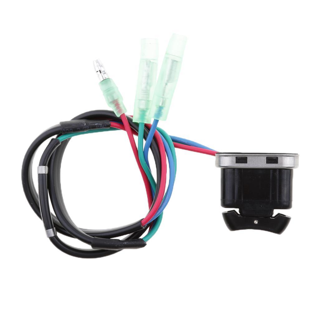 4 Pieces 703-82563-02-00 TRIM TILT SWITCH Fit for Yamaha Outboard Remote Controller