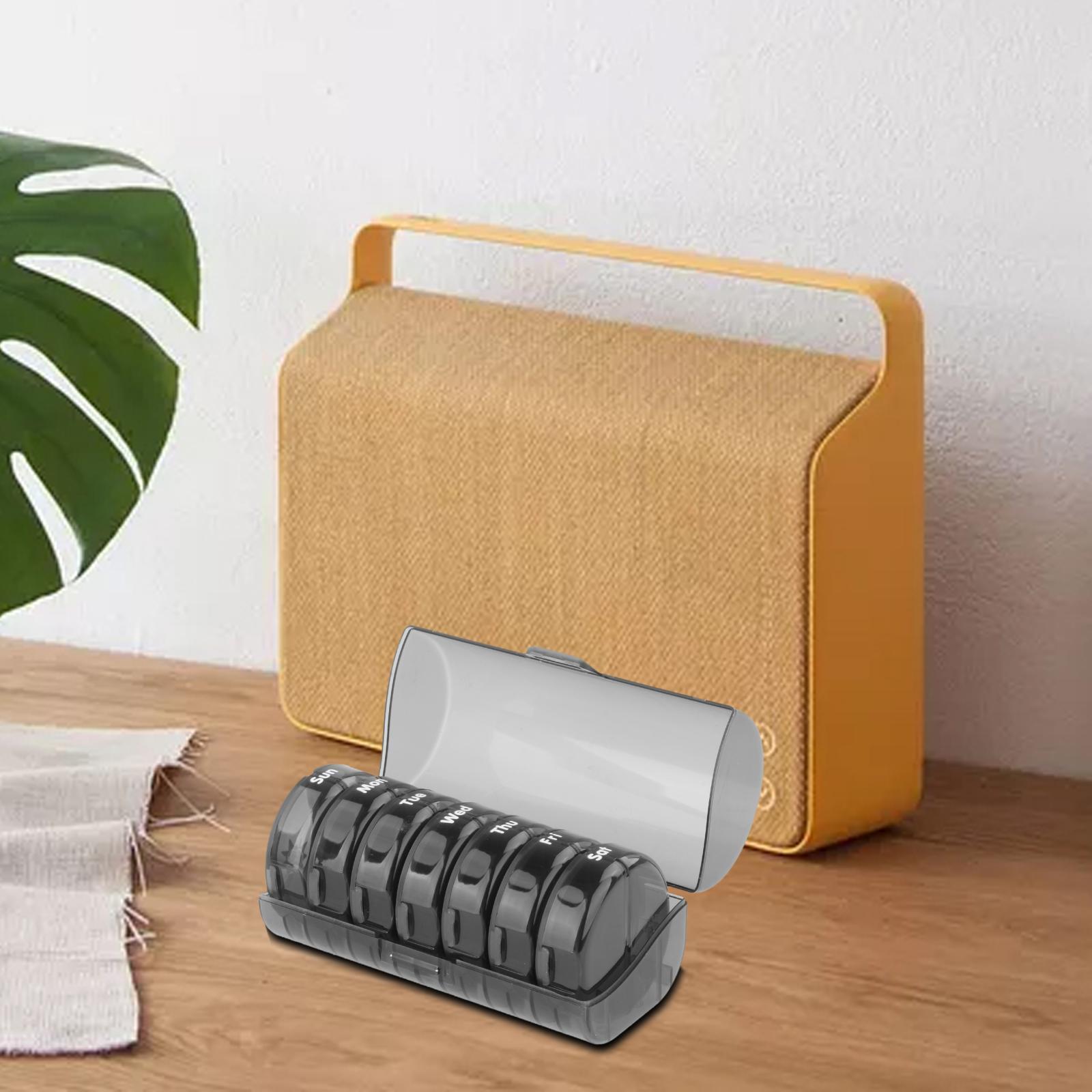 Container Weekly  Organizer  Storage Box for