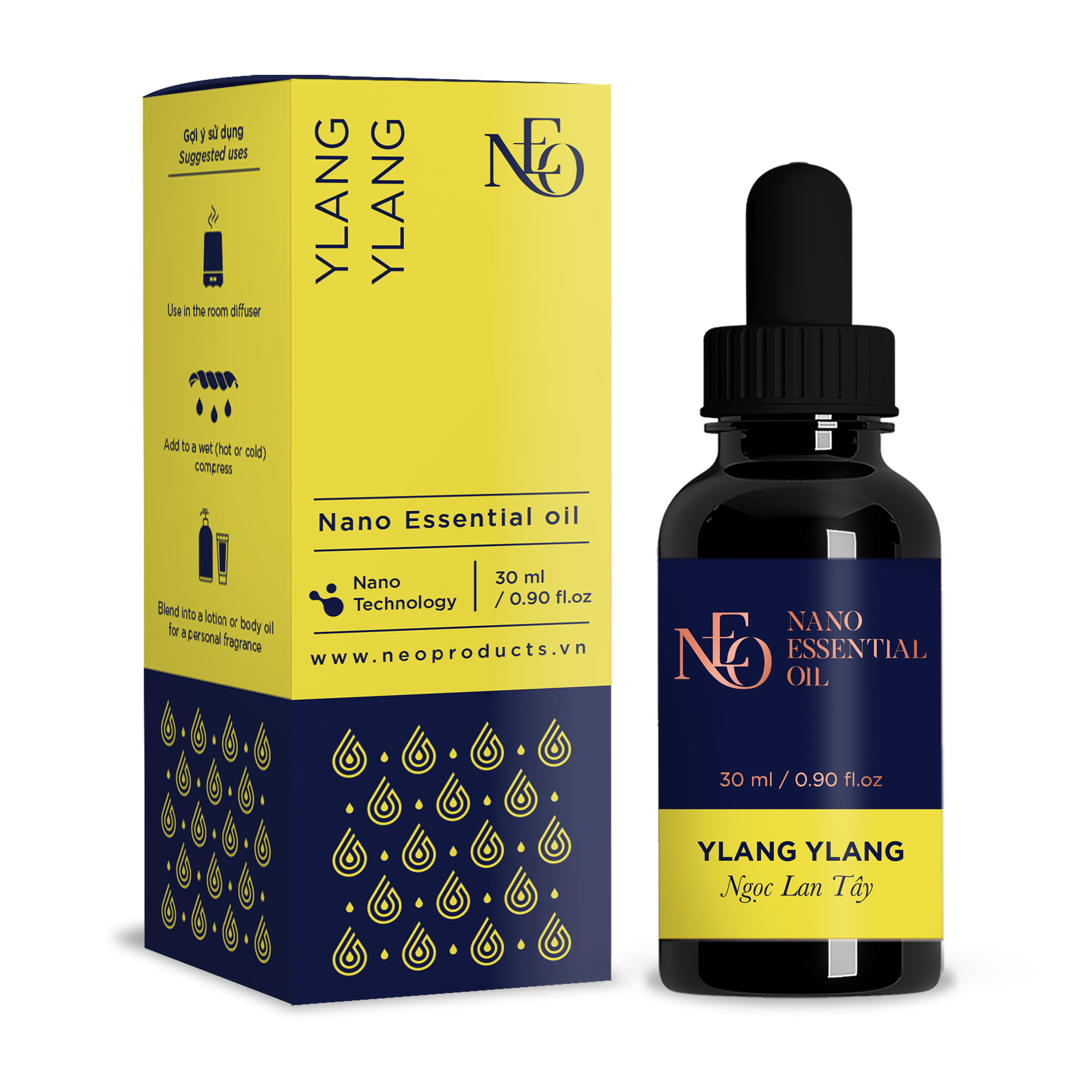 Tinh Dầu Thiên Nhiên Nano Ngọc Lan Tây 30ml