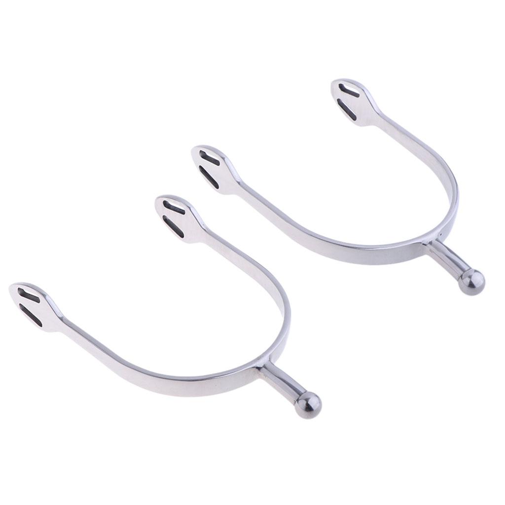 1 Pair Stainless   Equestrian Horse Riding  14x8x2cm