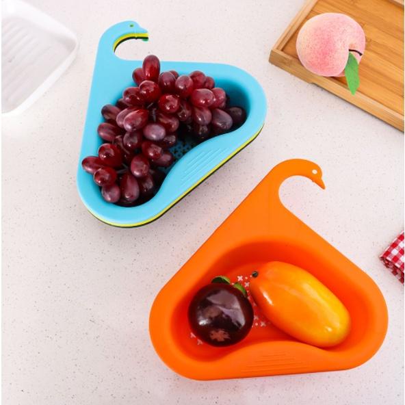 Khay Lọc Rác Gắn Bồn Rửa Bát, Bồn Rửa Chén Đa Năng, Giỏ Lọc Rác Bồn Rửa Bát