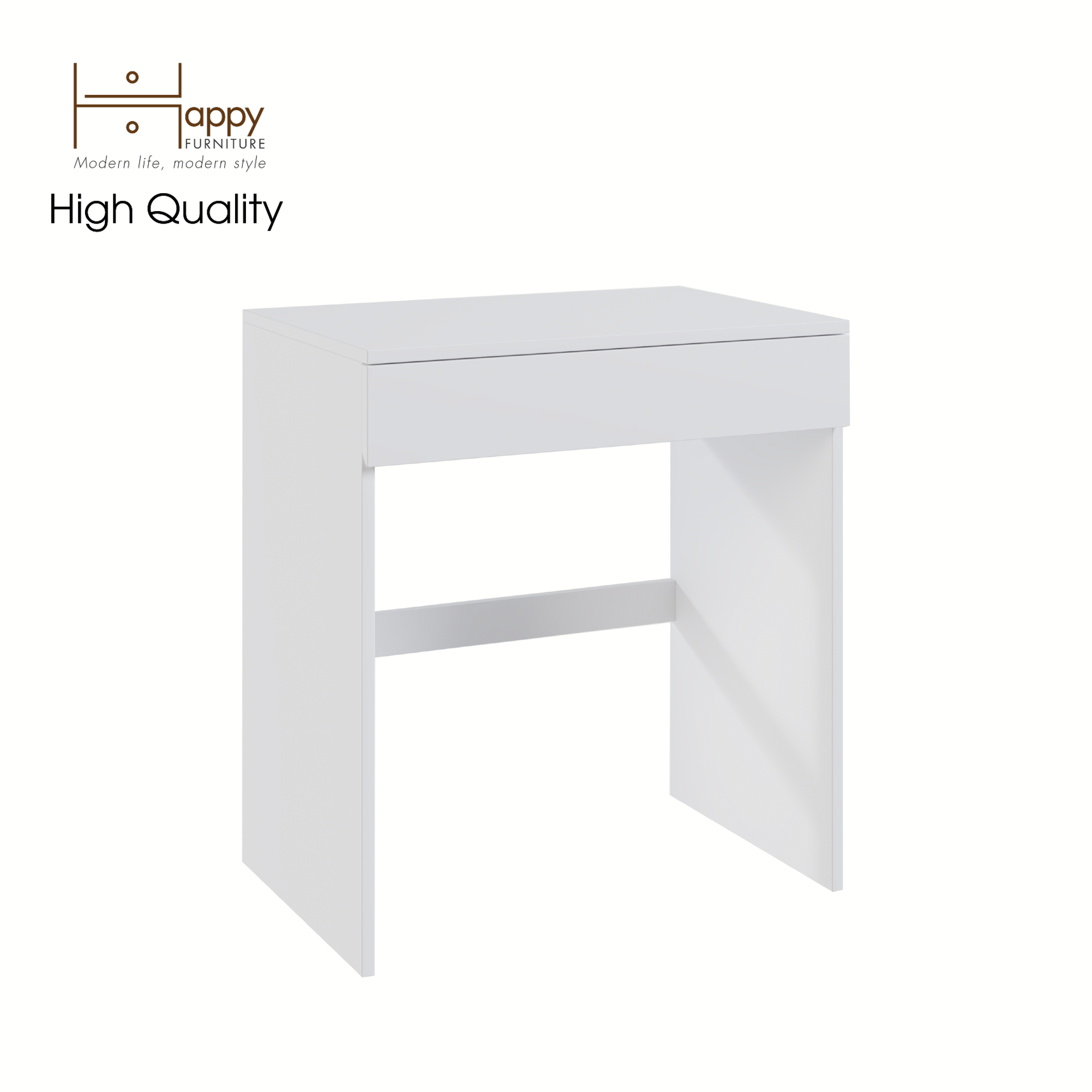 [Happy Home Furniture] MACRO, Bàn trang điểm tối giản,  68cm x 45cm x 75cm ( DxRxC), BAN_007
