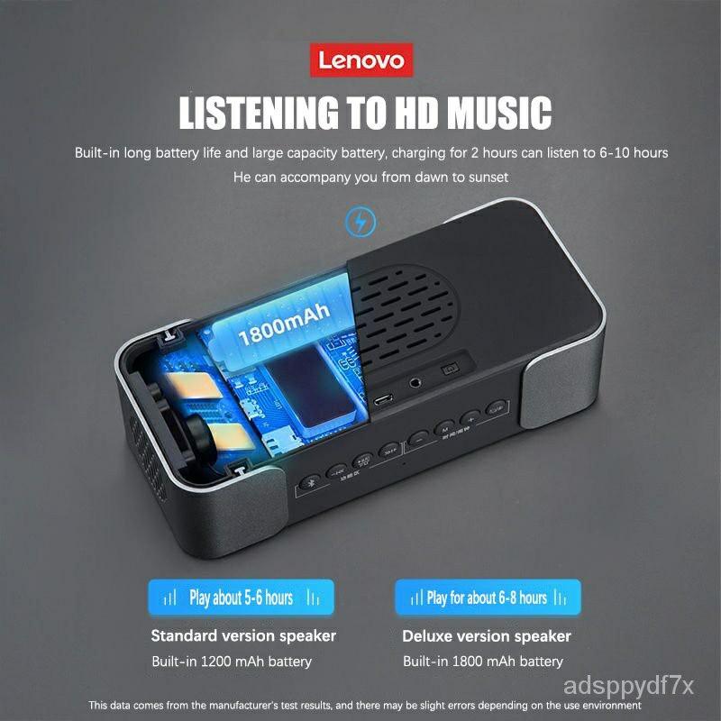 Lenovo L022 Wireless Bluetooth Speaker HD Sound Quality Pleasant Sound-Hàng chính hãng