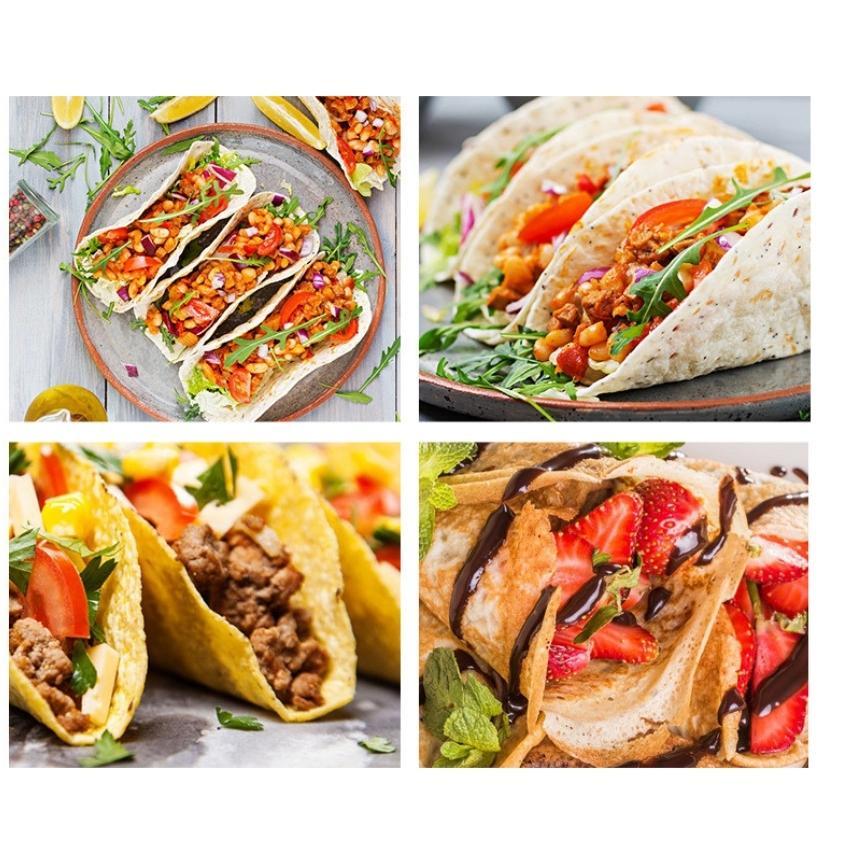 Kệ trưng bày bánh TACO 4 ngăn Buffet - KEBANH01