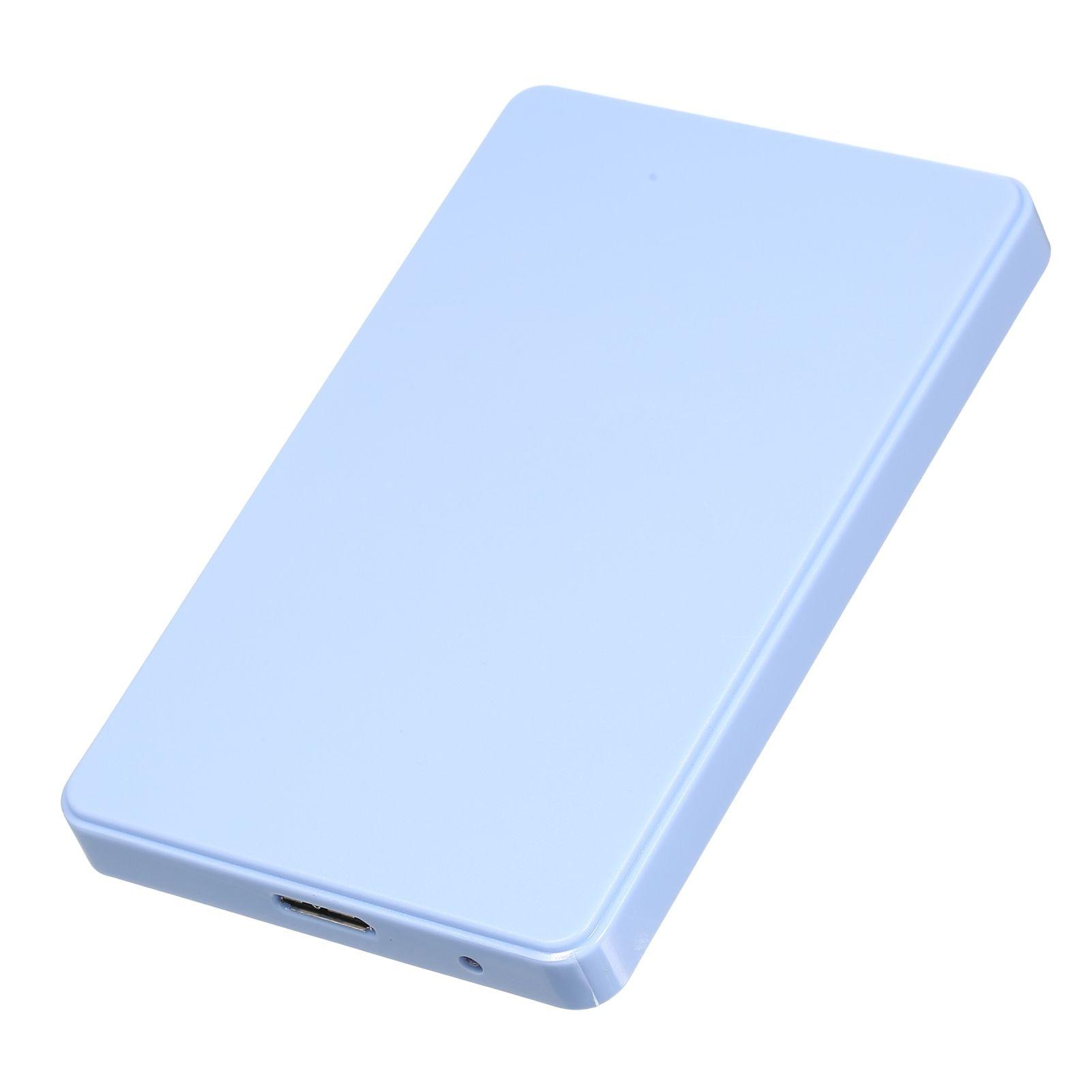 2.5 inch Hard Disk Case USB3.0 External HDD/SSD Enclosure SATA Hard Drive Case Tool-free ABS Shell