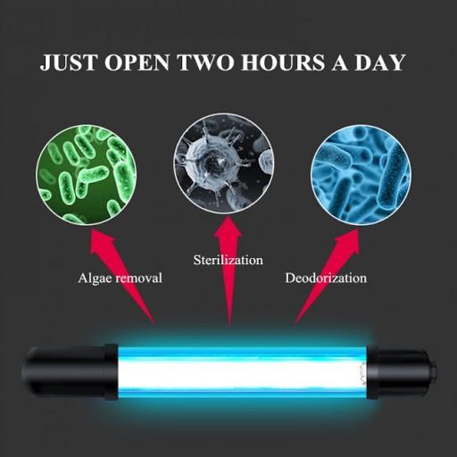 Đèn UV Diệt Tảo Diệt Khuẩn 9W Cho Hồ Dưới 700L Xuanmeilong