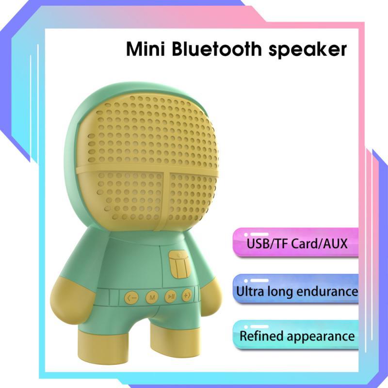 Hộp Loa Âm Thanh Vòm Chân Thực Loa Không Dây Mini Nhiều Màu Tùy Chọn Hộp Bass Âm Thanh Tiện Lợi Dễ Thương Màu sắc: xám vàng