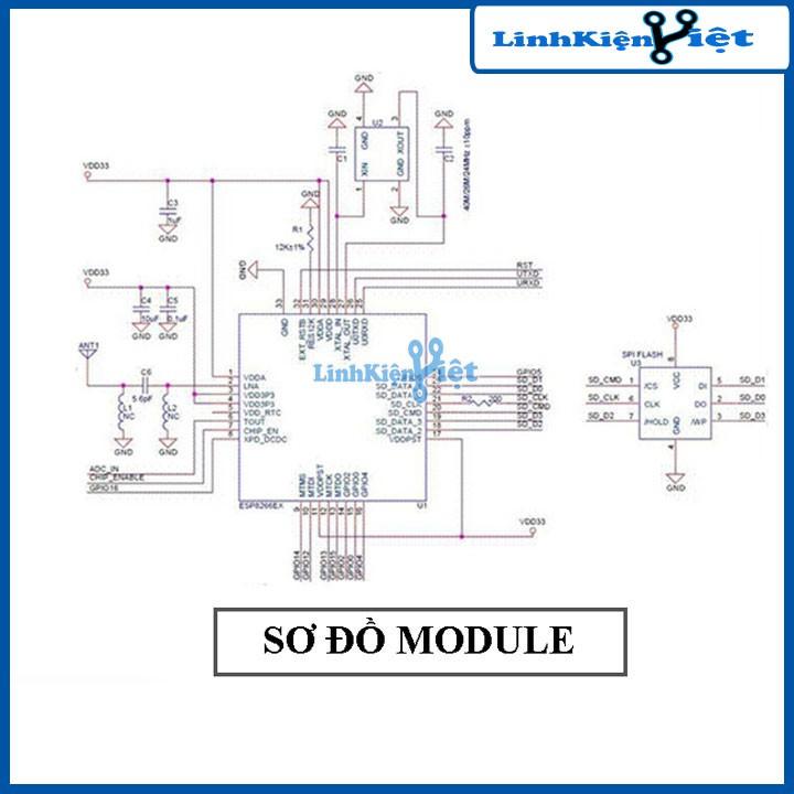 Module Wifi ESP8266 - 07