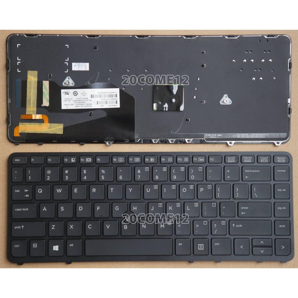 (KEYBOARD) BÀN PHÍM LAPTOP DÀNH CHO HP ELITEBOOK 840 G1 850 G1 dùng cho EliteBook 840 G1, 840 G2, 850 G1, 740 G1, 740 G2, 745 G2