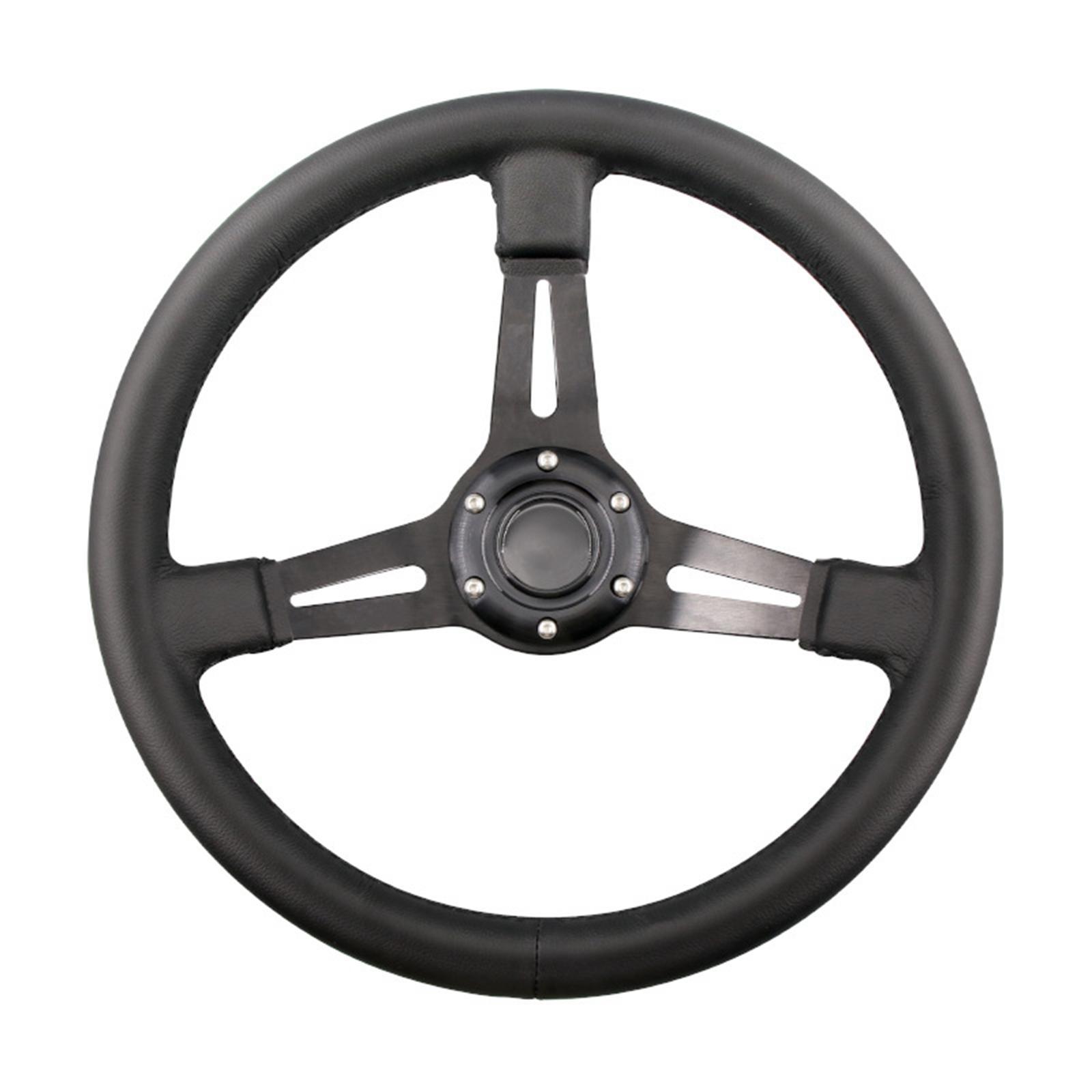 Golf Cart Steering Wheel Carbon Fiber 11” ID Golf Cart Accessories Golf Cart Replacement