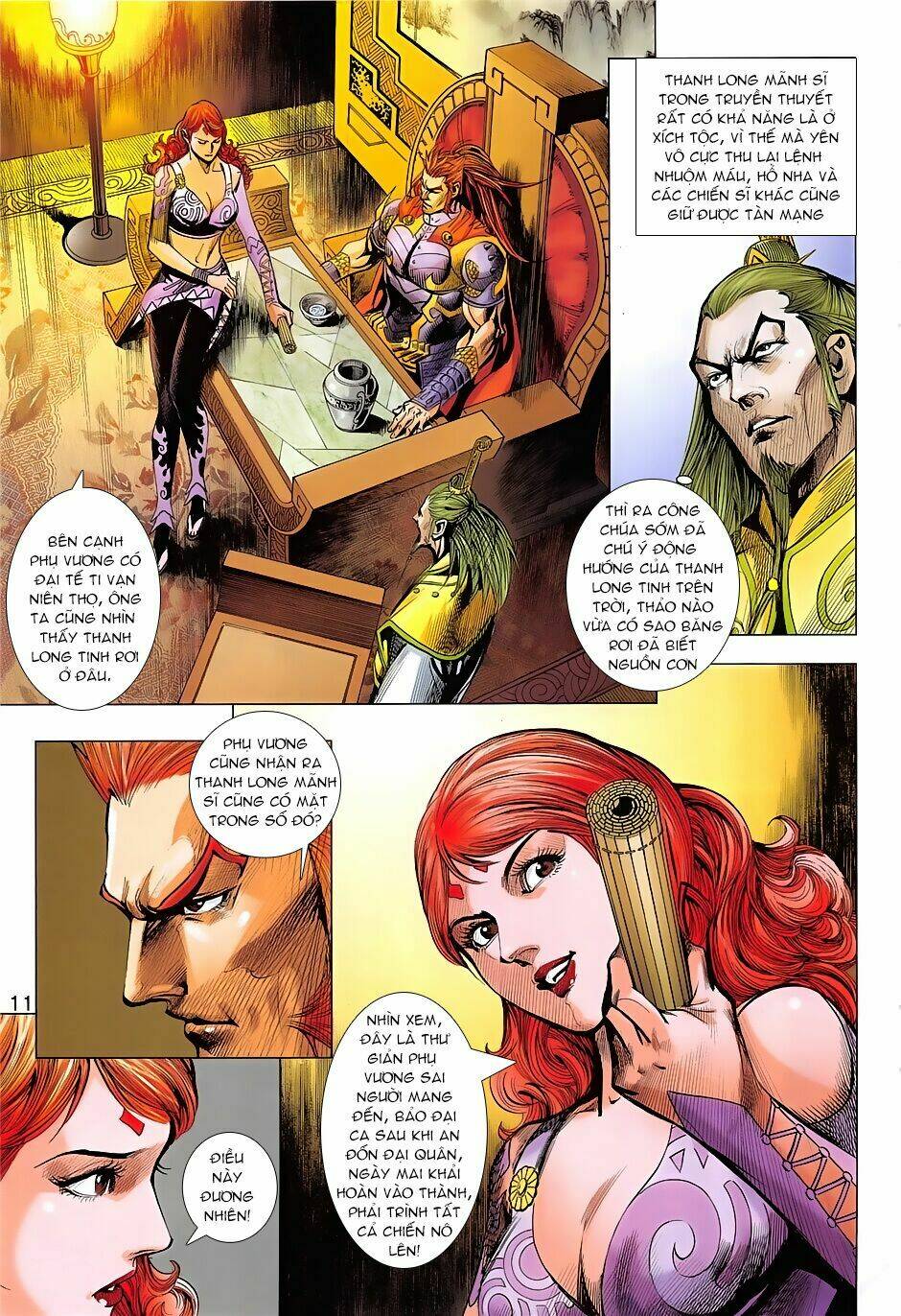 xuân thu mãnh sĩ chapter 7 11