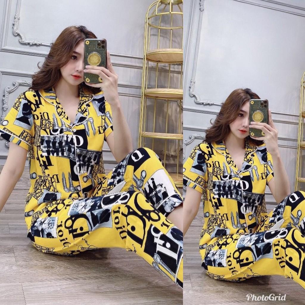 Set bộ pizama họa tiết siêu sang - hàng thiết cao cấp mẫu mới nhất 2020/có size 3XL