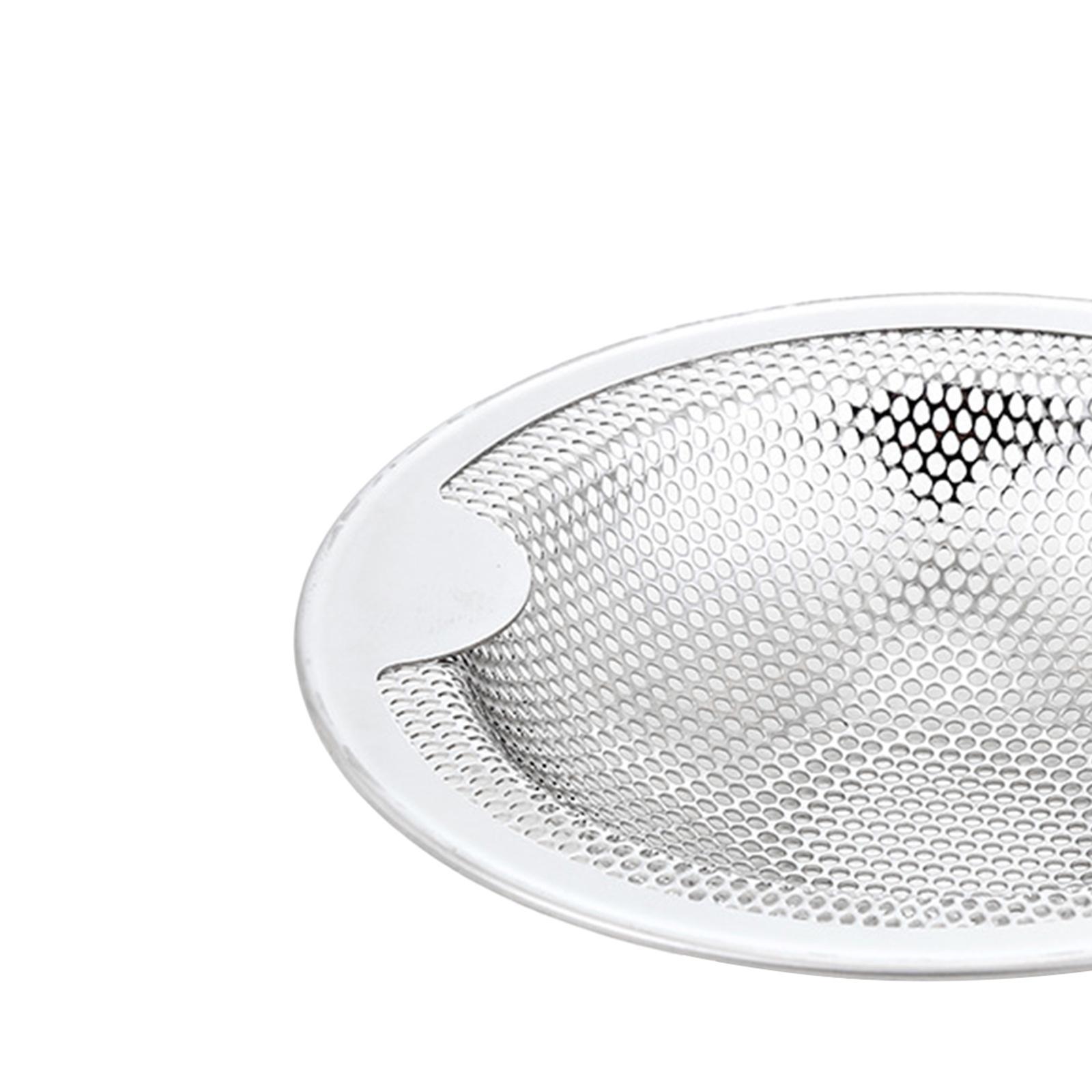 Kitchen Sink Strainer Stainless Steel Slop Basket Filter Shower Drain Hole Filter Sink Mesh Basket Filter for Balcony Drain Hole Bathroom RV