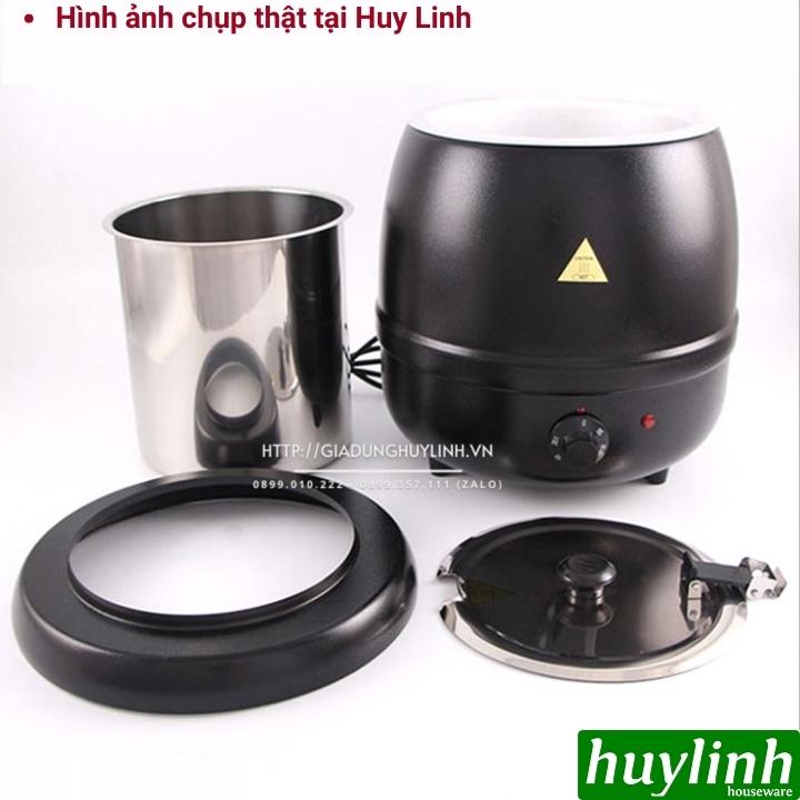 Nồi ủ ấm trân châu - hâm nóng cháo, súp - giữ ấm soup - Dung tích 10 lít [Vỏ Gang hoặc Nhựa