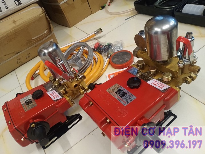 ĐẦU XỊT THUỐC 2HP - 5HP, ĐẦU PHUN THUỐC – XỊN ĐỎ