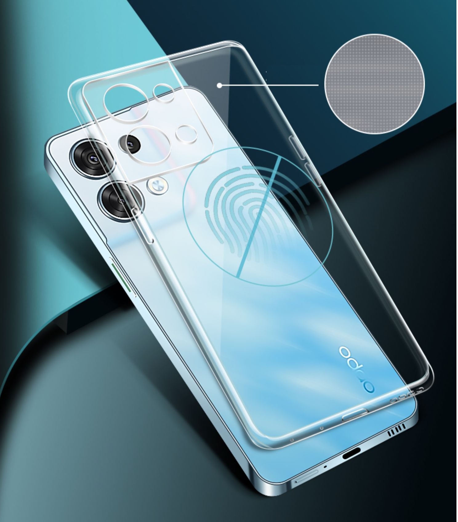 Ốp lưng dẻo silicon dành cho OPPO Reno 8 5G Ultra Thin - Hàng chính hãng