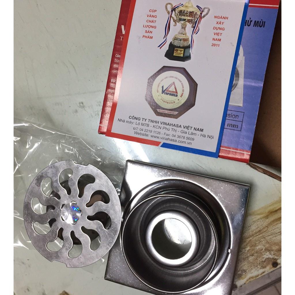 Combo 10 ga thoát sàn inox, hố thoát sàn VINAHASA hàng đẹp giá rẻ
