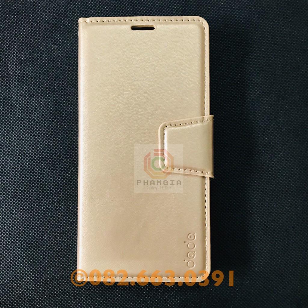 Bao da dành cho Samsung J2 Pro da cao cấp, có ngăn thẻ, nắp gập chống đỡ xem phim