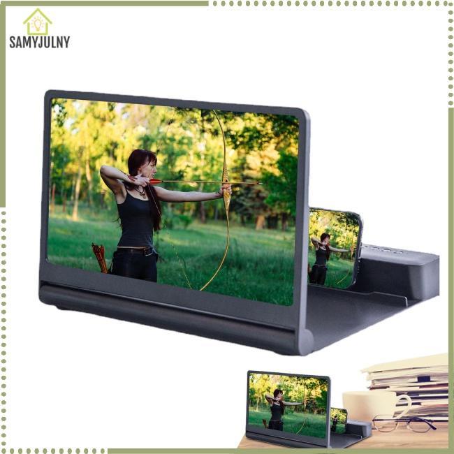 Bộ Khuếch Đại Âm Thanh Điện Thoại Di Động SAM F12 Hd Màn Hình Lớn 12 Inch Bluetooth 6d