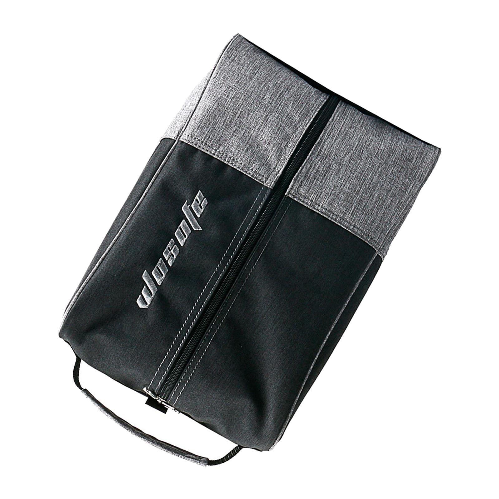 Portable Golf Shoes Bag, Large Capacity for Men Women Zippered Pouch Sports Shoes Bag