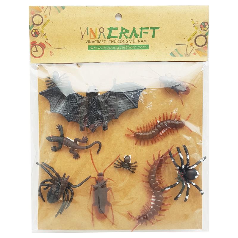 Bộ 10 Mô Hình Nhựa Trang Trí Halloween - Vinacraft HLW 23