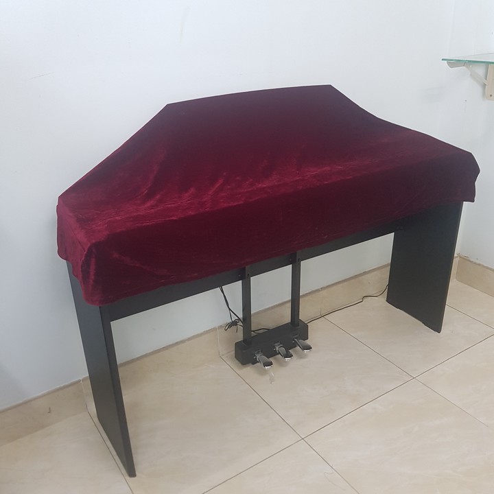 Khăn phủ đàn Piano điện Organ loại 88 phím kích thước 140 x 50 cm