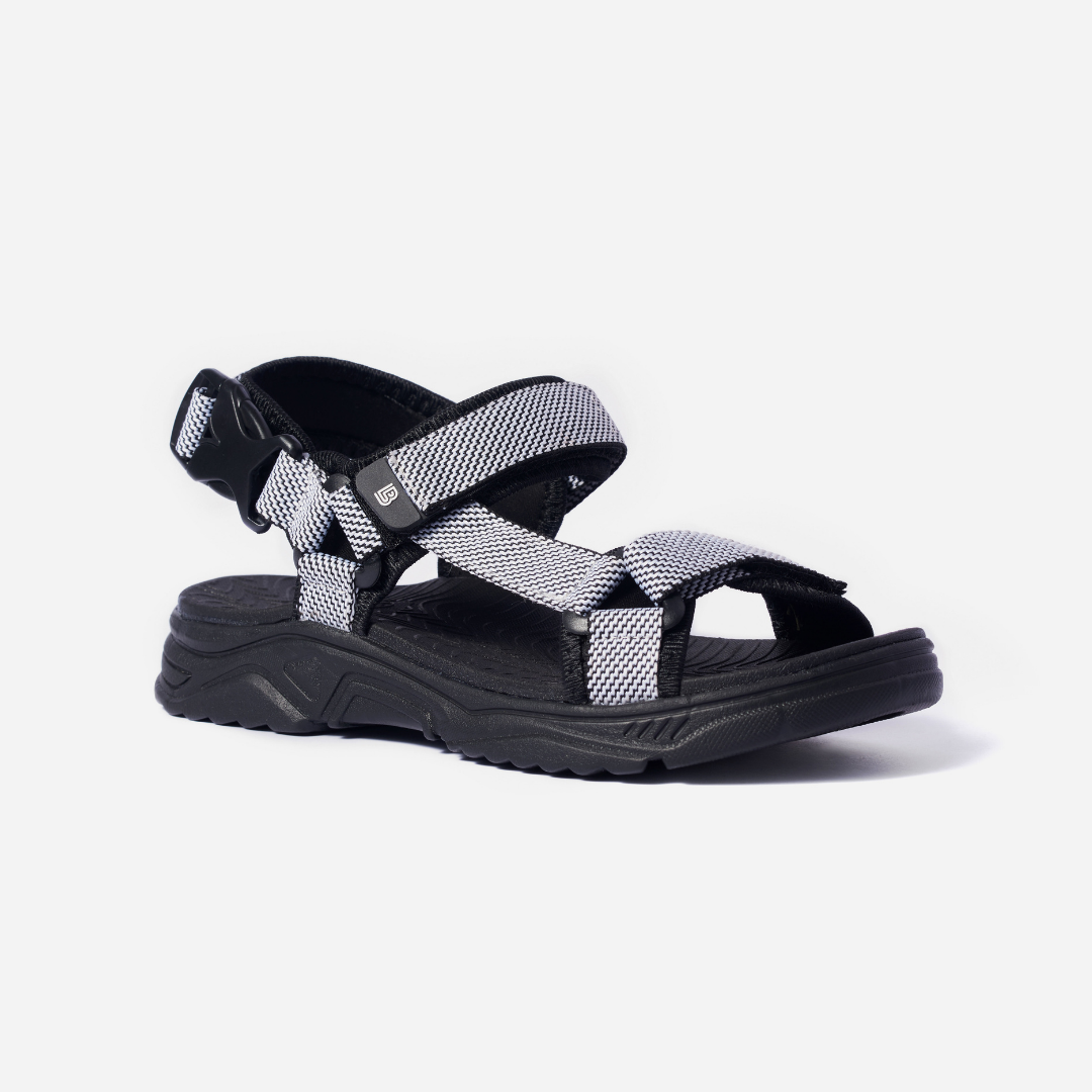 Giày Sandal Nam The Bily Quai Chéo - Màu Trắng BL01T