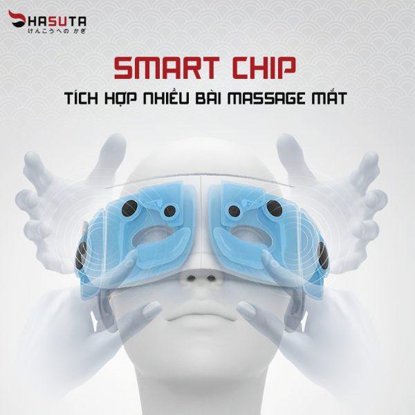 Máy massage mắt Hasuta HME-120 - Hàng chính hãng