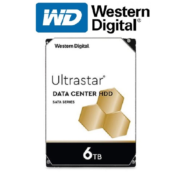 Ổ cứng HDD Western Digital Ultrastar 6TB 3.5 inch Sata 3 - Hàng Nhập Khẩu