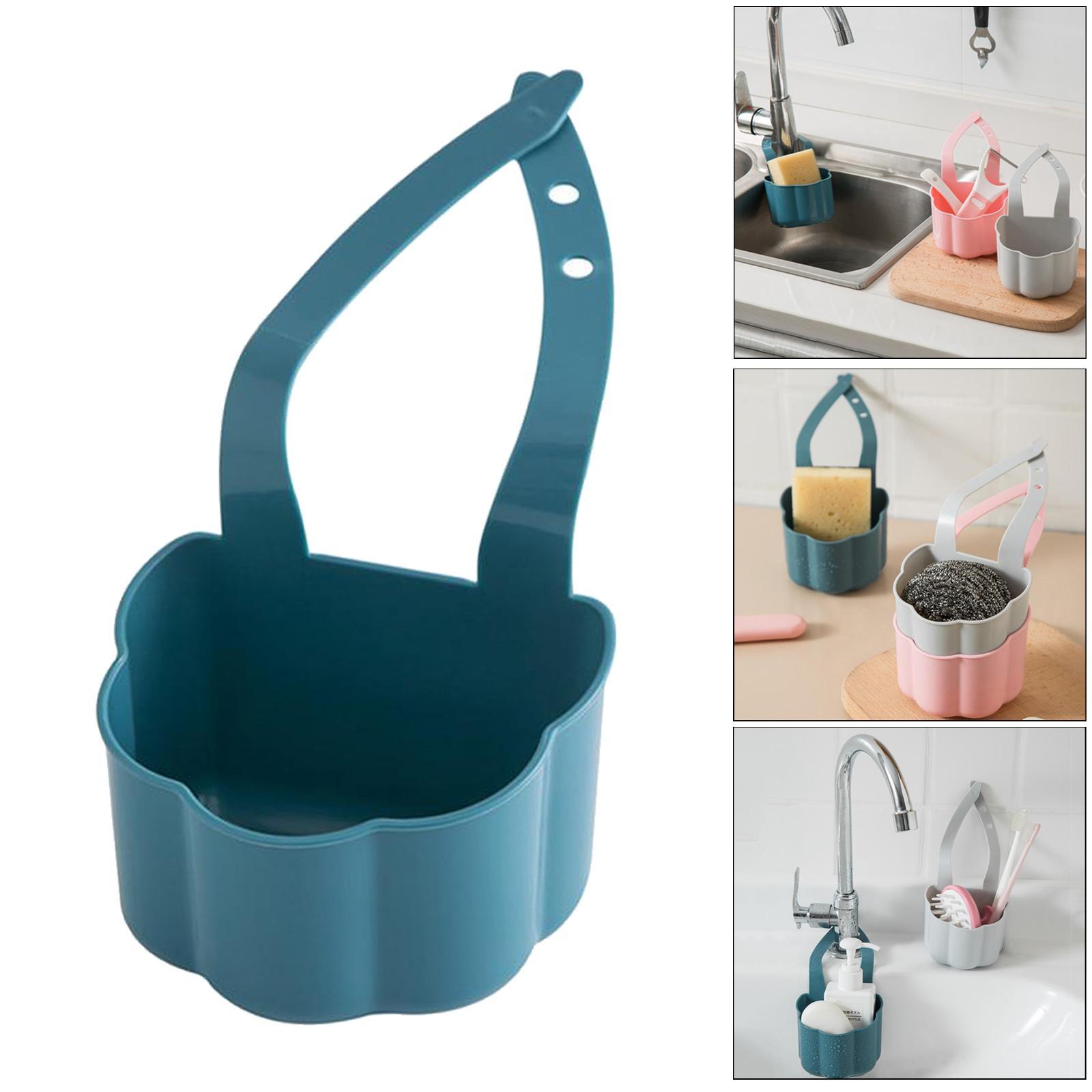 2 Pieces Kitchen Sink Storage Hanging Basket Sink Basket Strainer