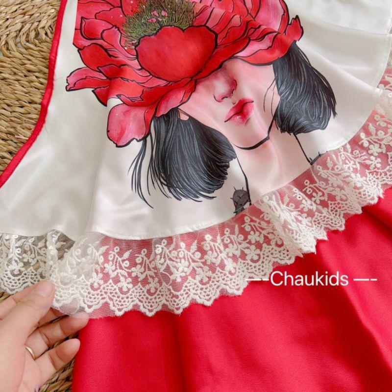 Set yếm cho bé gái