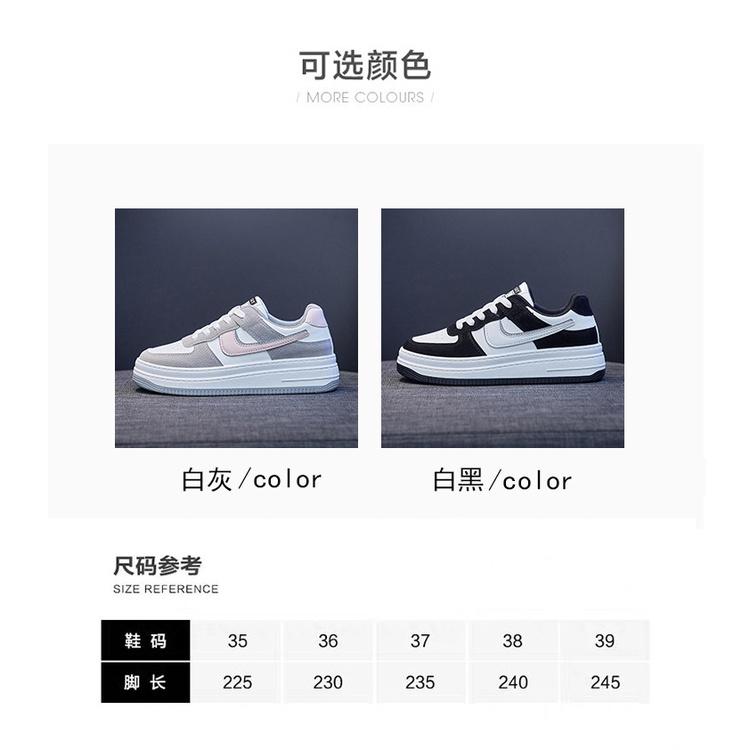 Giày sneaker nữ mẫu mới kiểu dáng thời trang trẻ trung năng động LynLyn Shoes giá tốt (ZK05)