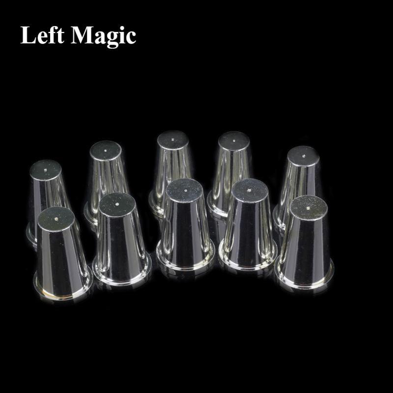 Ảo thuật ngón tay Thimble Magic màu bạc +Video Hướng dẫn