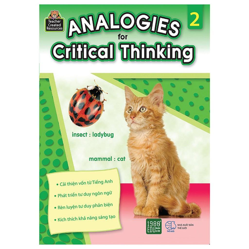Sách Analogies for Critical Thinking - BẢN QUYỀN