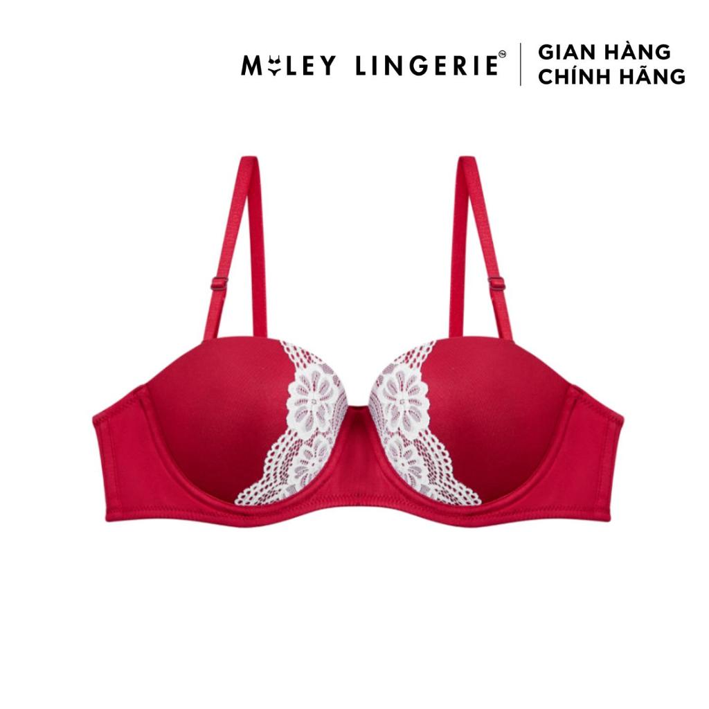 Áo Ngực Cúp Ngang Phối Viền Ren  Miley Lingerie BRM04202