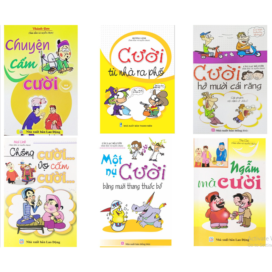Sách - Combo 6 cuốn Truyện Cười - ndbooks
