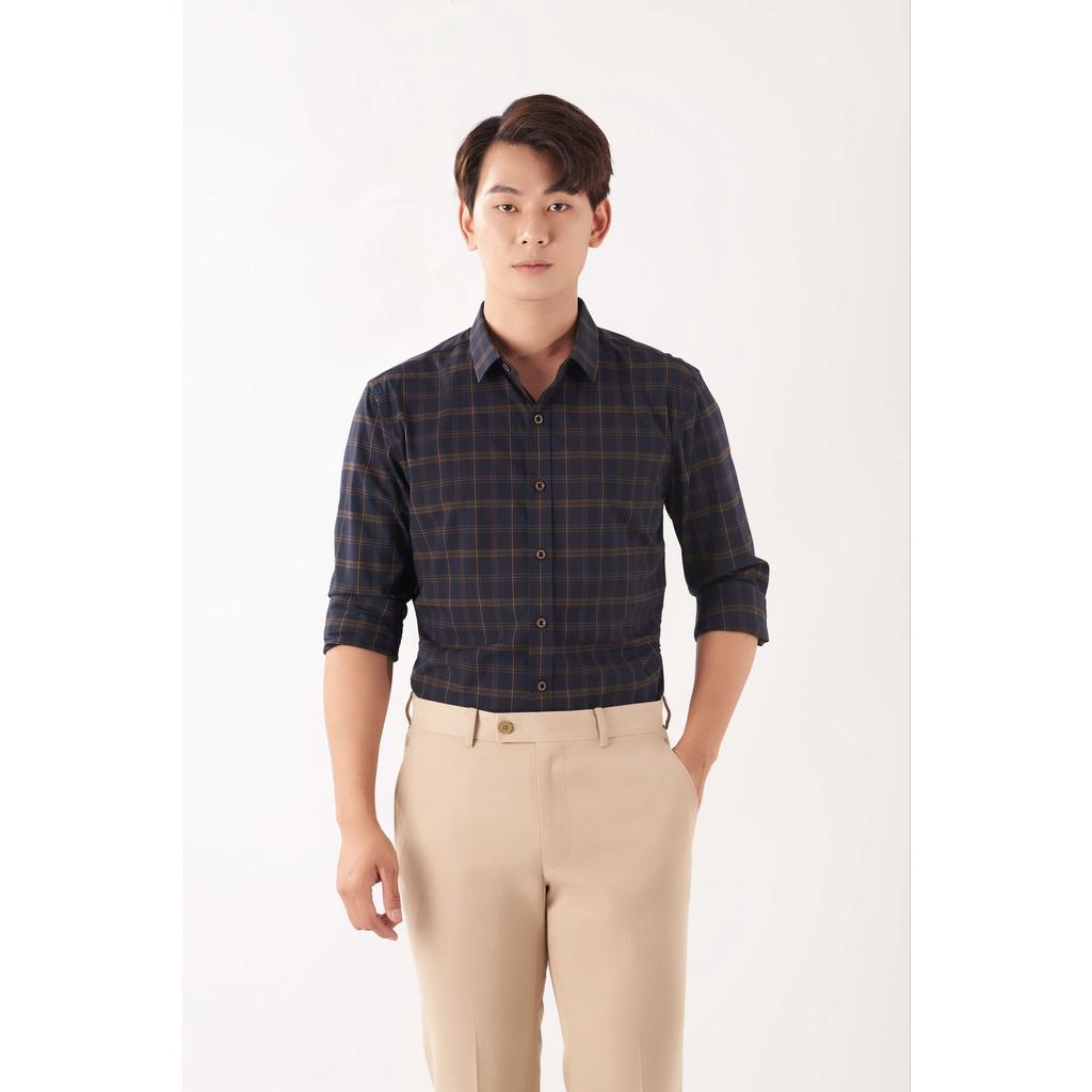 Áo sơ mi nam dáng slimfit Generos mã 010122422MF AK 311