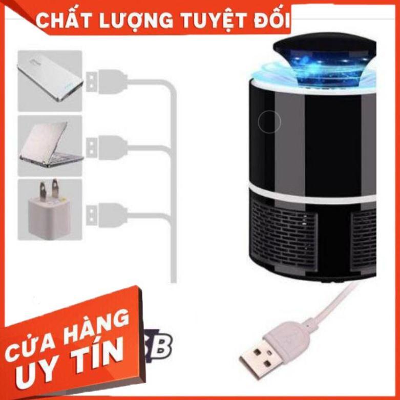 Đèn bắt muỗi hình trụ, cắm cổng usb thông minh