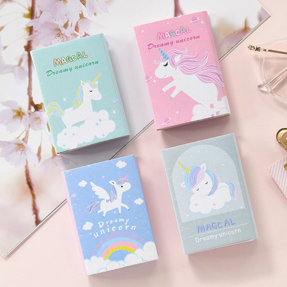 Sổ giấy note Dreamy UNICORN - màu ngẫu nhiên