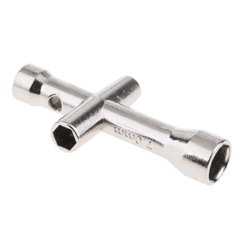 2-6pack Mini Cross Wrenches Sleeve M2/M2.5/M3/M4 Nut Maintenance Tools