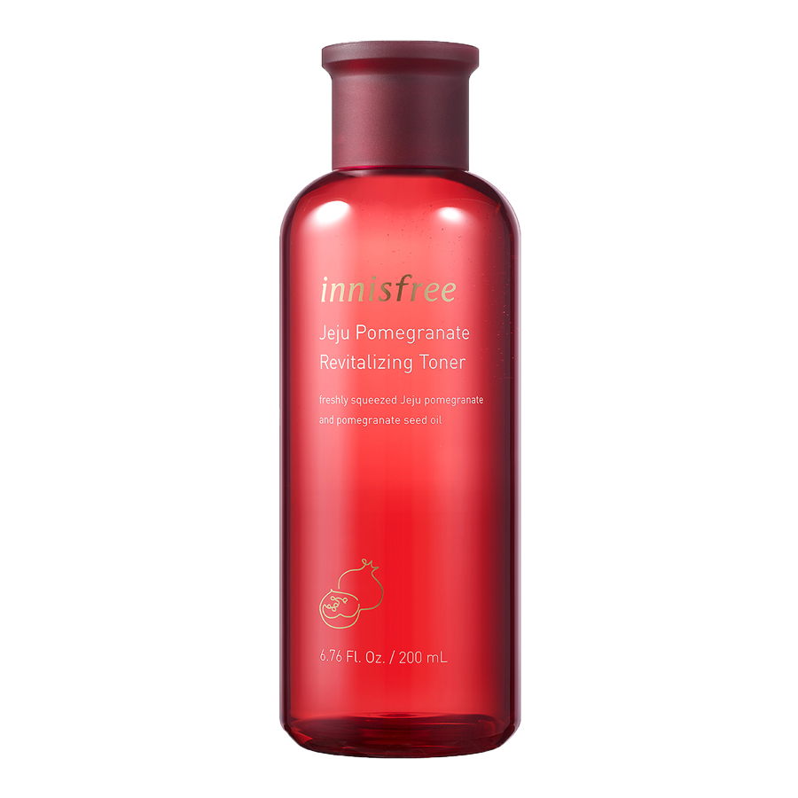 Nước Cân Bằng Ngăn Ngừa Lão Hóa Từ Lựu Innisfree Jeju Pomegranate Revitalizing Toner (200ml)