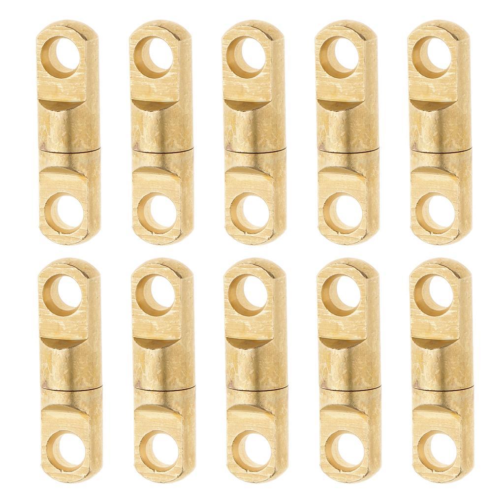 20pcs Heavy Duty Swivels Cylindrical Ball Bearing Swivels Line Lures Connectors Rotary Ring