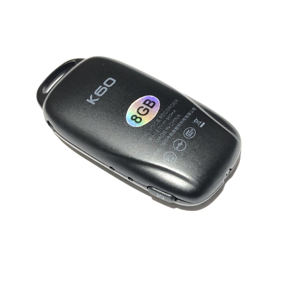 Máy ghi âm Ruizu K60 PD Pin Lithium 8GB - Hàng Chính Hãng