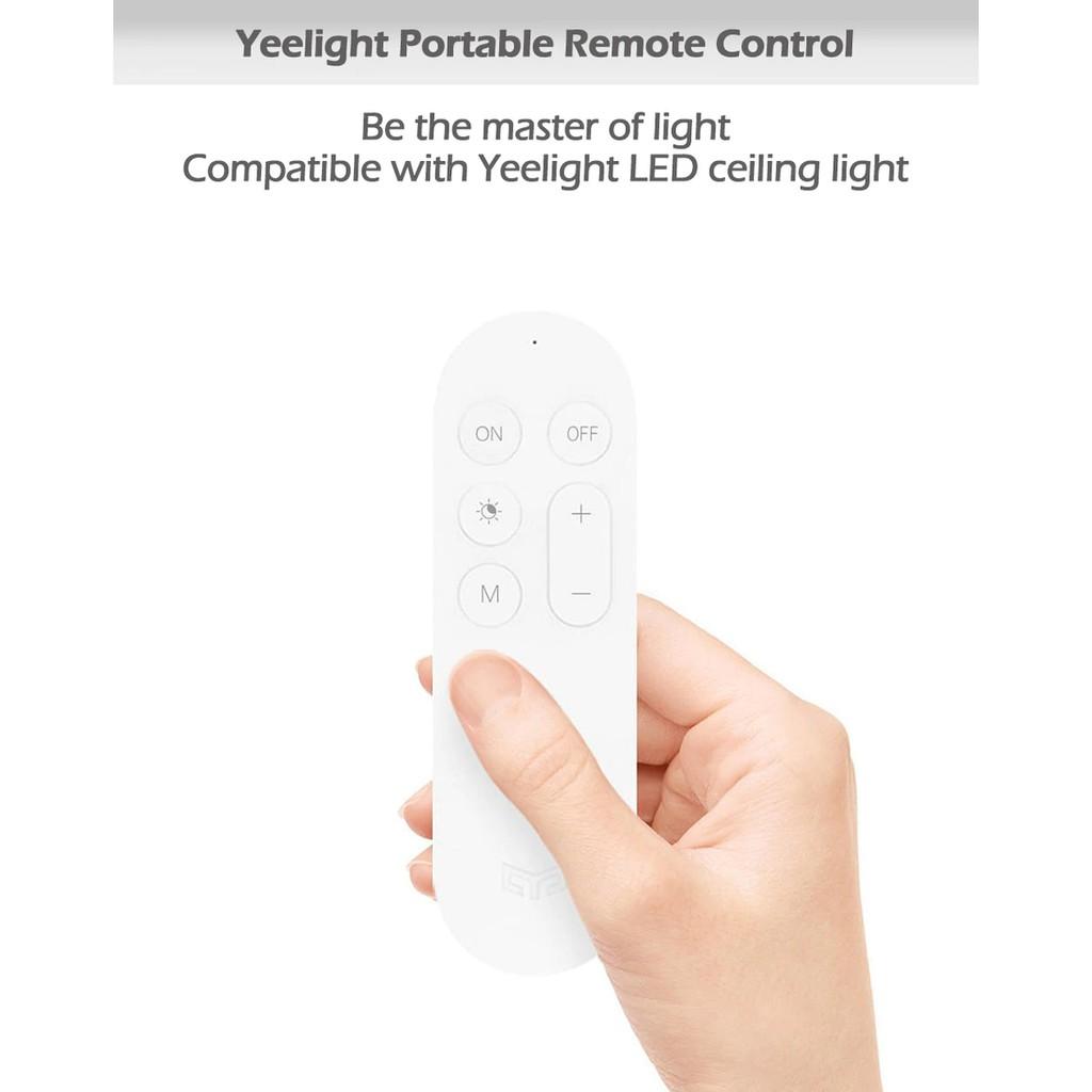 BLUETOOTH REMOTE ĐIỀU KHIỂN ĐÈN TỪ XA DÀNH CHO ĐÈN TRẦN THÔNG MINH YEELIGHT - HÀNG CHÍNH HÃNG