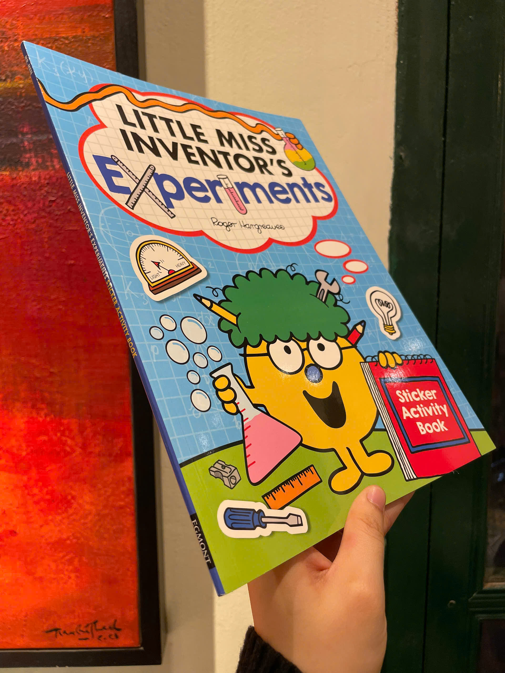Sách - Little Miss Inventor's Experiments: Sticker Activity Book by Roger Hargreaves