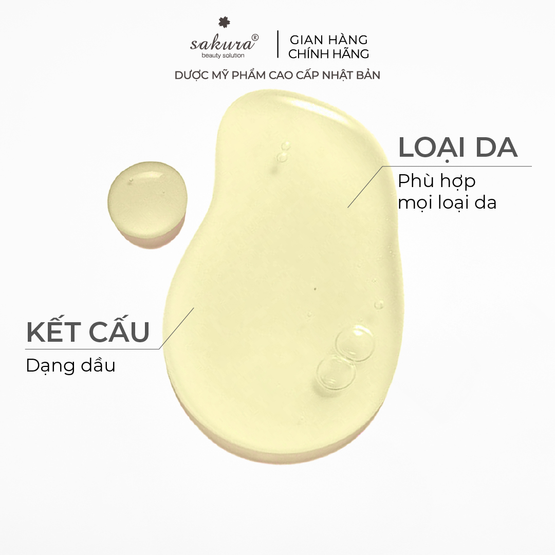 Dầu tẩy trang Sakura Cleansing Oil (150ml)