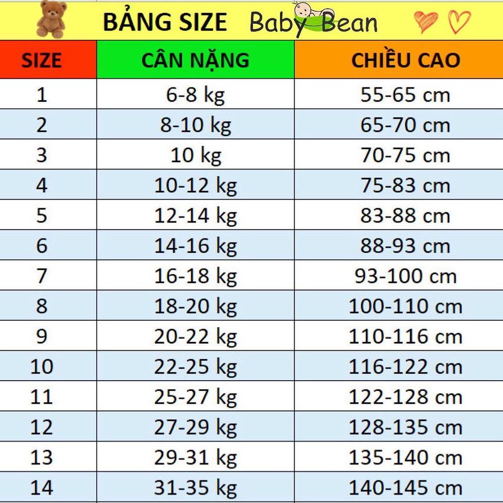 Áo Nỉ in Hoa bé gái BabyBean (8kg-20kg)