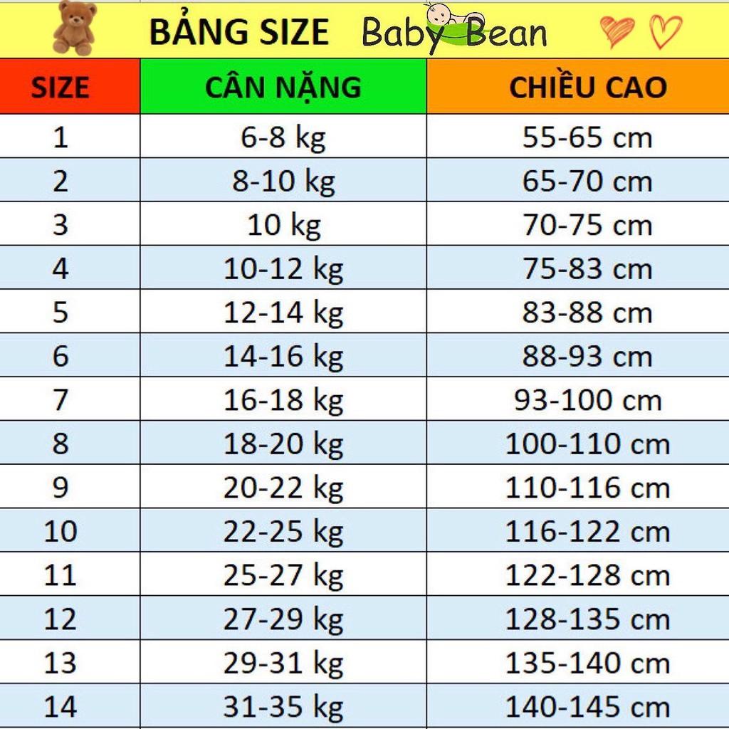Bộ Đồ Thun Cotton in Hình, Chữ & Túi Đắp Bé Trai BabyBean