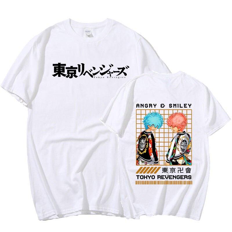 SALE Áo Phông Anime Tokyo Revengers Angry Smiley mẫu mới cực chât chất giá xưởng 2 màu đen trắng