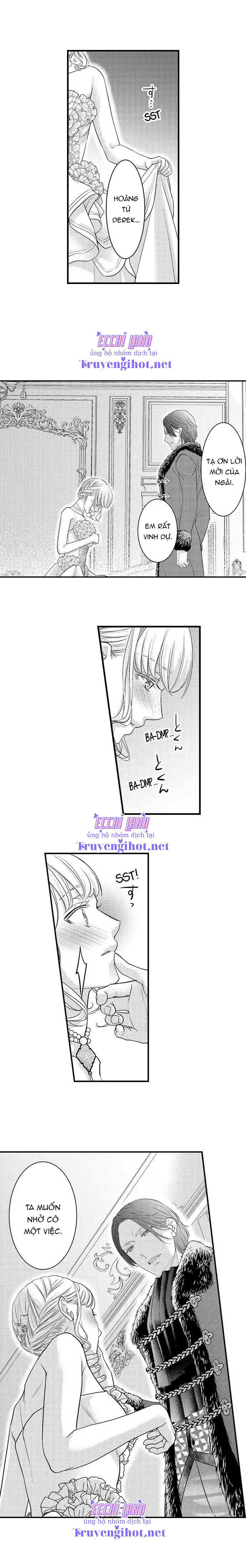 chuyển sinh vào thế giới khác ~ nếu muốn trở thành nữ hoàng hãy tìm cách để được hoàng đế sủng ái vào ban đêm chapter 55.1 4